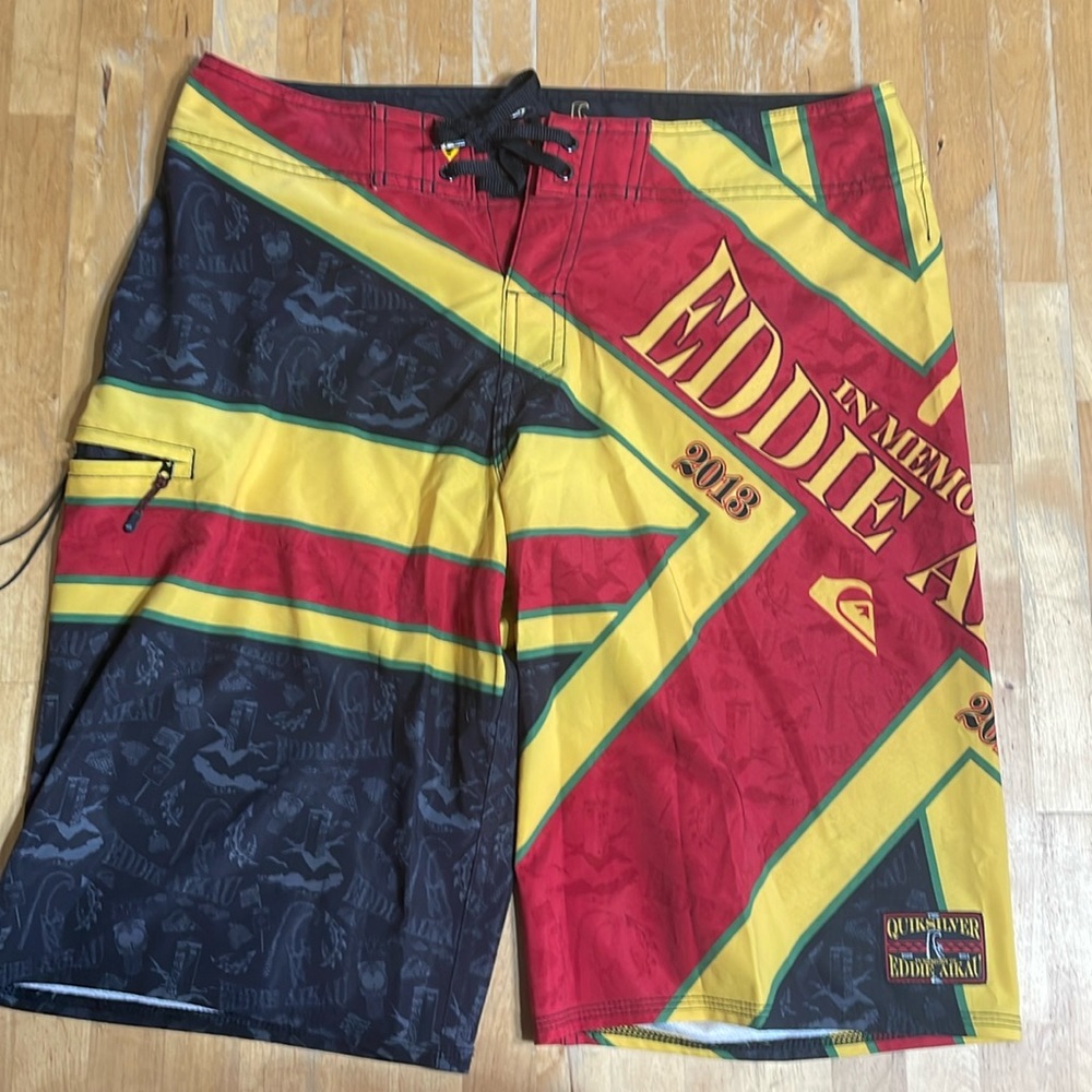 Quicksilver in memory of Eddie Aikau board shorts